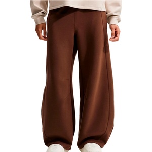 Nike Дамски анцунг долнище Nike Women's Dri-Fit 24.7 Inner Strength Wide Leg Pant Tracksuit trousers - Cacao Wow / Black / Mosswood Brown (107-4856-0213)