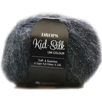 Drops Kid-Silk 22 antracit
