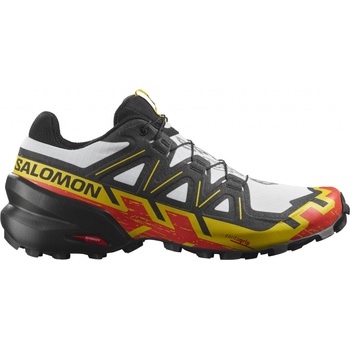 Salomon Obuv Speedcross 6 M L41737800 white black empire yellow