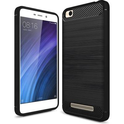 Xiaomi Carbon Shield TPU калъф за Xiaomi Redmi 4A - Тъмносин KP19366