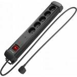 Lanberg Power strip Lanberg SP1 power strip 5m 5x 230V PL black