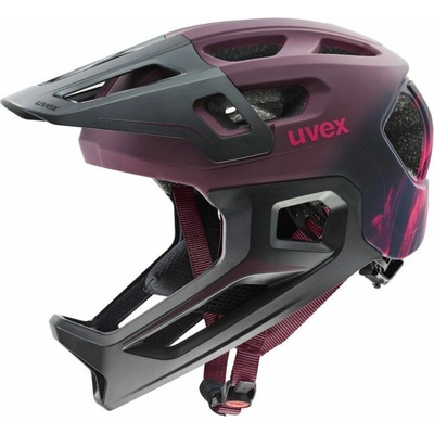 UVEX REACT JR FULLFACE CRANBERRY MATT 2026