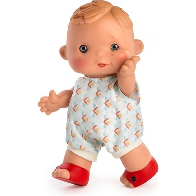 Asi dolls Asi - Кукла Дани с цветен гащеризон, 23 см