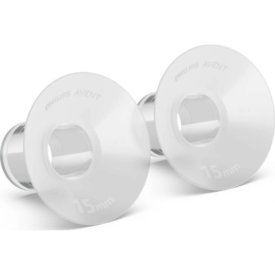 Philips Avent Hands Free Premium Plus SCF554/11 nadstavce na bradavky 15mm/17mm 4 ks