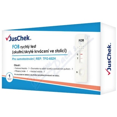 Juschek FOB rychlý test okultní krvácení 1ks