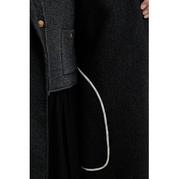 Tommy Hilfiger Палто с вълна Tommy Hilfiger в сиво WW0WW47286 (WW0WW47286)