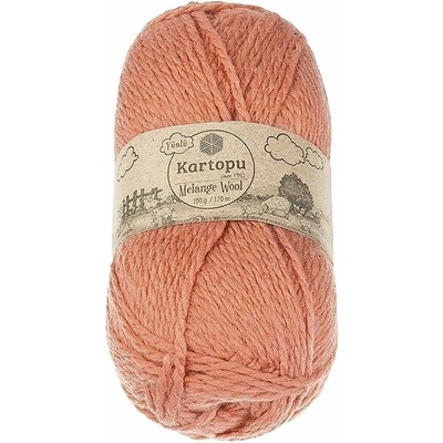 BELLATEX Melange Wool 100 g – 784 staroružová