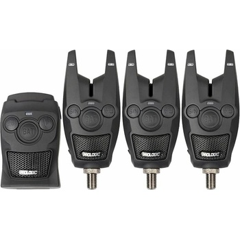 Prologic sada hlásičů Bat Bait Alarm Set 3 + 1 modré diody