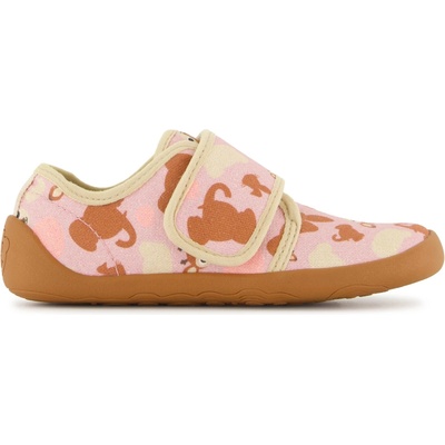 Affenzahn Детски пантофи Affenzahn Kid's Slippers Cotton Movy Slippers - Deer / Rose - размер 27 (EU) (702-3996-0317)