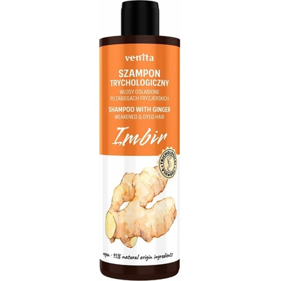 Venita Imbir trichologický šampón na farbené oslabené a po kadernícke vlasy 300 ml