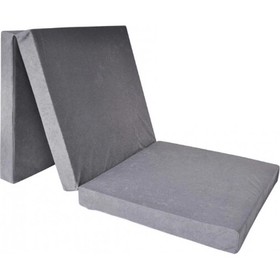 FIMEX Rozkládací matrace pro hosty UNI 80x195x15cm Vzor: šedá