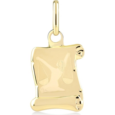 Lillian Vassago Zlatý přívěsek znamení Váhy LLV37 GP014