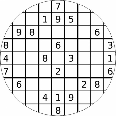 Jedlý papír sudoku 19,5cm - Pictu Hap – Hledejceny.cz