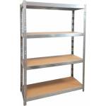 RFG Стелаж RFG, метален, с 4 рафта, 1200 х 500 х 1920 mm, MDF, до 300 kg