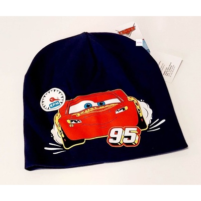 dětská čepice jaro/podzim Cars tm.modrá
