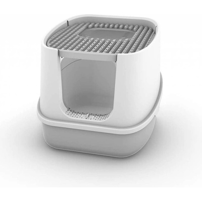 Tiger's Heart Съд за котешка тоалетна закрит с отвор отгоре, с повдигащ се капак, с лопатка 50х45х40 см