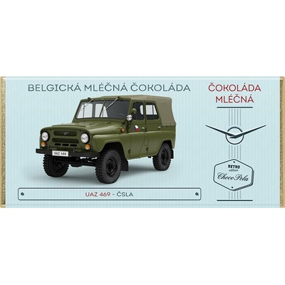 CHOCO POLA UAZ 469 ČSLA mléčná 100 g