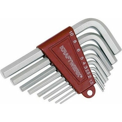 Kraftwerk Sada klíčů Inbus 1,5-10,0mm 9ks KR-3601