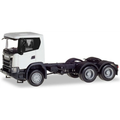 Herpa Scania CG 17 6x6 biely 1:87