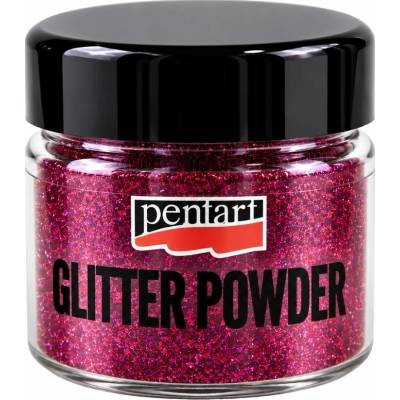 Pentart Třpytky - růžové 19 g