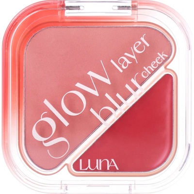 Luna Glow Layer Blur Cheek 05 Sleepy Pink Duo púdrovej a krémovej lícenky 8,5 g