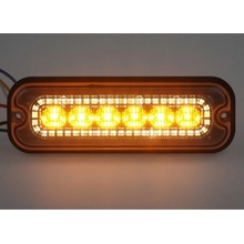 Stualarm Predné biele obrysové LED svetlo s výstražným oranžovým svetlom, 12-24V, ECE R65 brTRL001W
