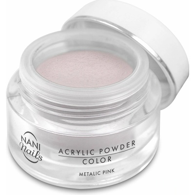 NANI akrylový púder Metallic Pink 3,5 g
