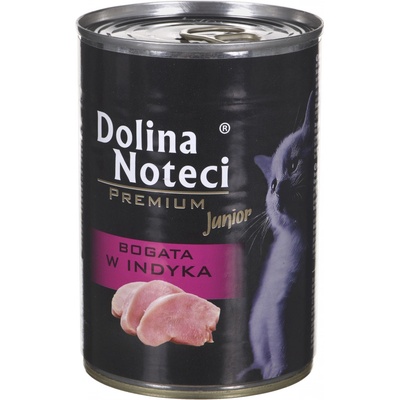Dolina Noteci Premium Cat Junior Rich in Turkey 400 g