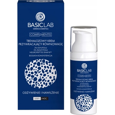 BasicLab Complementis vyvažující hydratační krém výživná textura 50 ml