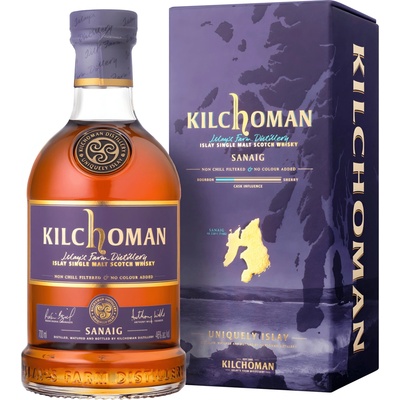 Kilchoman Sanaig 46% 0,7 l (karton)