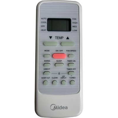 MIDEA rg51b(2)/e, rg51b(1)/eu1, rg51a(2)/eu1, rg51a(2)/e, rg51a/ce, rg51h3, rg51g5(1)/eu1, rg51f2(2)/efu1 - оригинален дистанционен контрол (rg51b(2)/e, rg51b(1)/eu1, rg51a(2)/eu1, rg51a(2)/e, rg51a/ce, rg51h3, rg51g5(1)/eu1, rg51f2(2)/efu1)