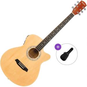 Pasadena PGC-10E Basic SET Natural Електро-акустична китара Джъмбо