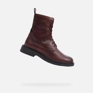 Geox Винено червени дамски боти Geox Serilda Geox | Cherven | ЖЕНИ | 36