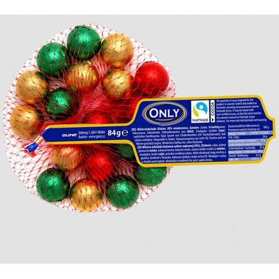 Only vánoční kuličky z mléčné čokolády 84 g – Zboží Dáma