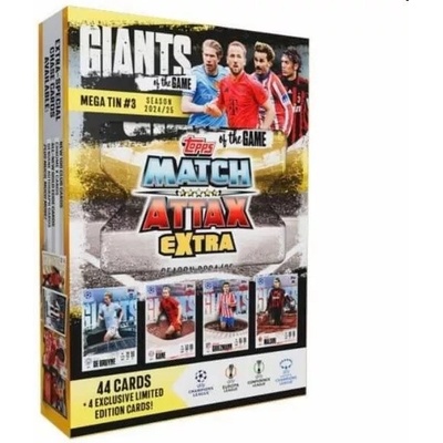 Topps Match Attax EXTRA TCG 202425 UCC MEGA TIN 3