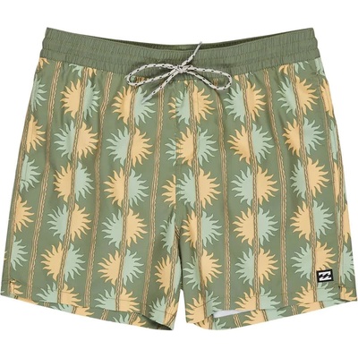 Billabong Бански гащета Billabong Vacay swimming shorts - Green (Retro Yellow)