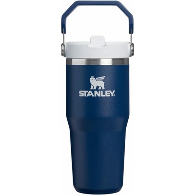 Stanley termoláhev s integrovanou slámkou The IceFlow Flip Straw 2.0 Tumbler 410 ml 20oz Dark Navy