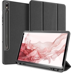 Dux Ducis Samsung Tab S9 LTE DUX DUCIS DOMO калъф с кожен ефект, активен FLIP, поставка за молив, BLACK GP-147036 (GP-147036)