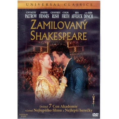 Zamilovaný Shakespeare DVD