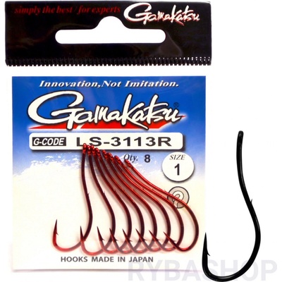Gamakatsu LS-3113R vel.1 8ks