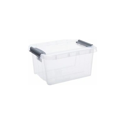Plast Team Stohovateľný priehľadný PRO BOX 32 l umelá hmota