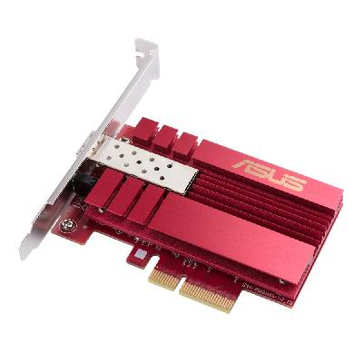 Мрежови адаптер Acer XG-C100F, от PCIe 4x към SFP+ 10 Gigabit port (ж), червен (90IG0490-MO0R00)