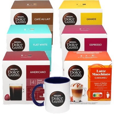 NESCAFÉ | Стартов асортимент - 96 капсули за Nescafé® Dolce Gusto