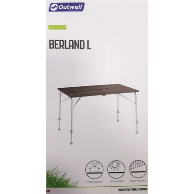 Stôl Outwell Berland L hnedá