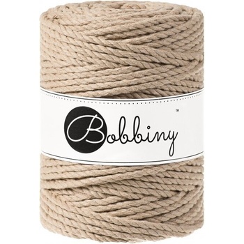 Bobbiny 3PLY Macramé Rope 5 mm 100 m Sand юта (TX-E015)