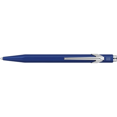 Caran d'Ache 849 Classic line modrá náplň M modré tělo