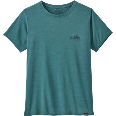 Patagonia Cap Cool Daily Shirt skyline: wetland blue x-dye