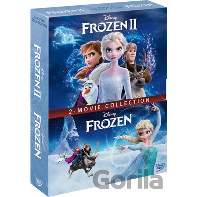 Ľadové kráľovstvo kolekcia 1.+2. DVD