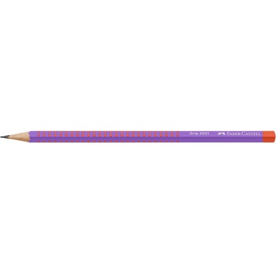 Faber-Castell Графитен молив FABER-CASTELL Grip Flow червено-виолетов B триъгълен (117005)