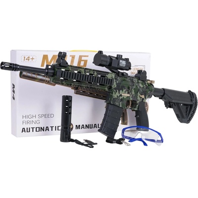 Gélový blaster M416 s vodnými guličkami a príslušenstvom